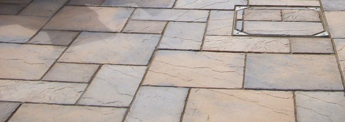 Patio paving