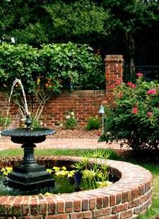 Garden fountain 