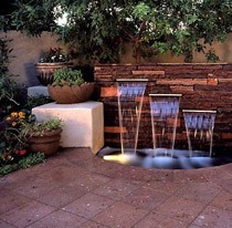 Garden water fountain 